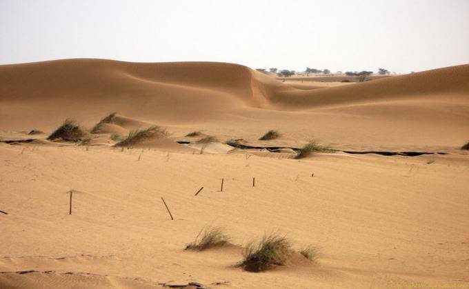 Passagem no Sahara, entre Nouakchott e da fronteira com Marrocos, Mauritânia