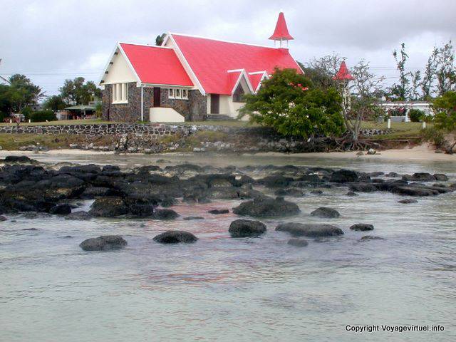 Igreja de Cabo Malheureux, Maurícias.
