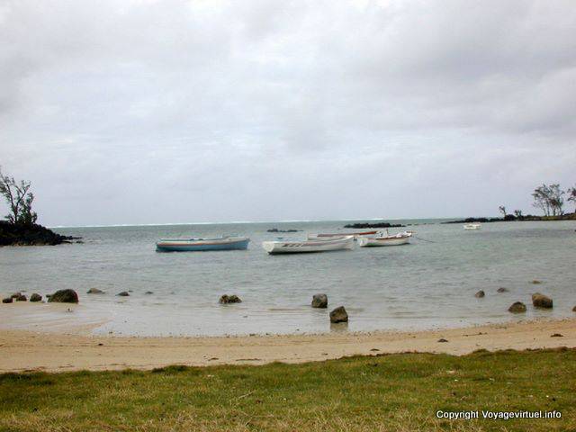 Poudre d'Or, a praia, Mauritius.