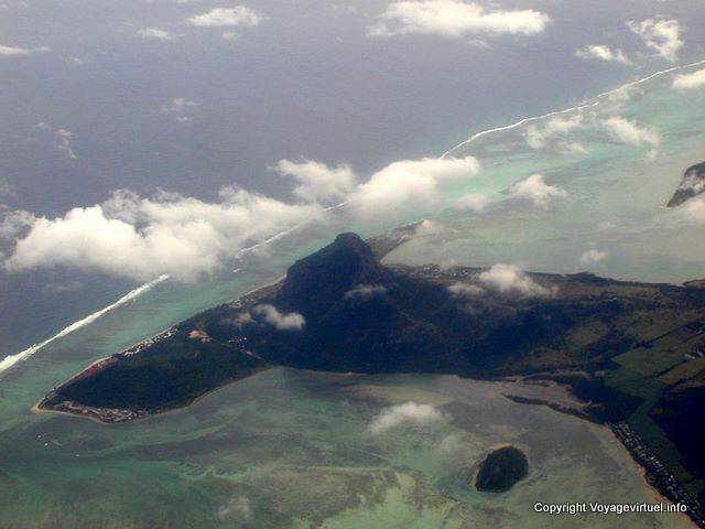 Morne Brabant vista aérea, Maurícias.
