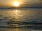Pôr do sol sobre o oceano, Maurícias.