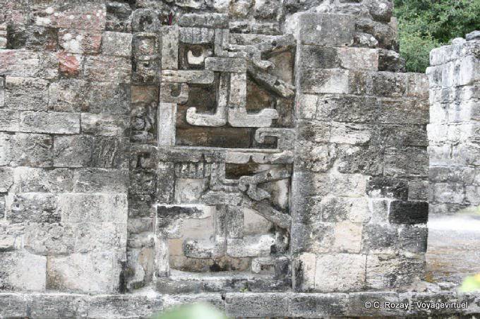 Casa da boca da serpente, Chicanna - México