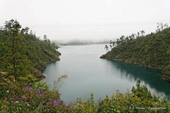 Lagunas de Montebello, Laguna Tziscao - México