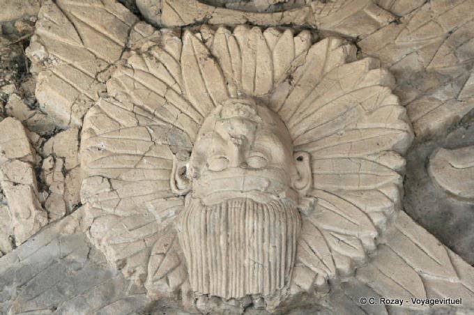 Quatro parede de las Eras, Frieze do Sonho Lords Tonina - México