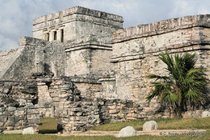 O templo principal, El Castillo, Tulum - México