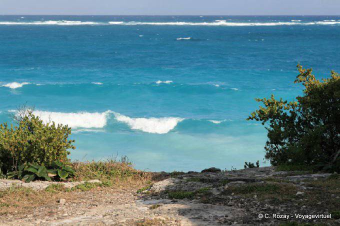 O Mar do Caribe, Tulum - México