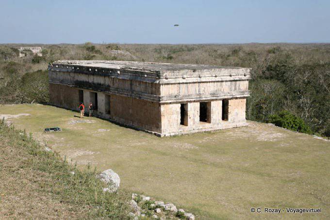 A Casa do Turtles, descrição, Uxmal - México