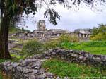 Panorama do Palácio, Palenque, México.