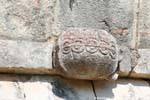 Uma tartaruga esculpida na Casa do Turtles, Uxmal, México.