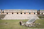 Monolith da Picota, Uxmal, México.