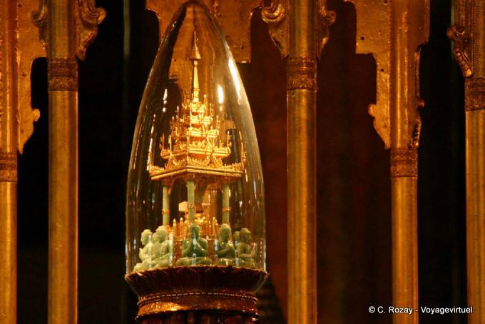 Réplica da Tooth Relic Sacred Pagoda Myat Swe Taw, Yangon - Myanmar (Birmânia)