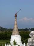 Stupa olhou para Ava, Mandalay, Birmânia.