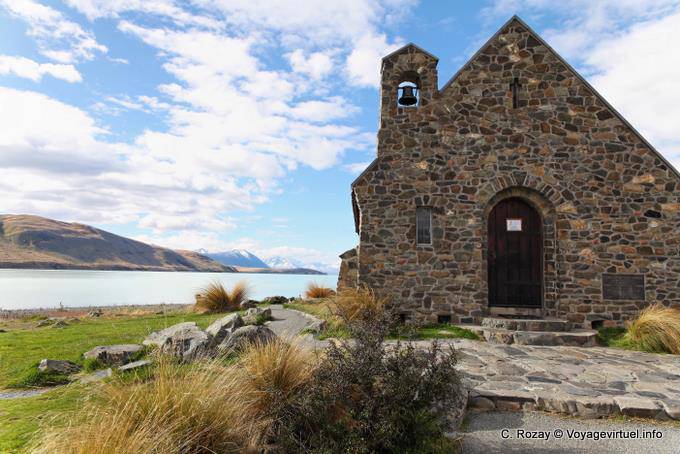Capela do Bom Pastor, Lake Tekapo, Canterbury - Nova Zelândia