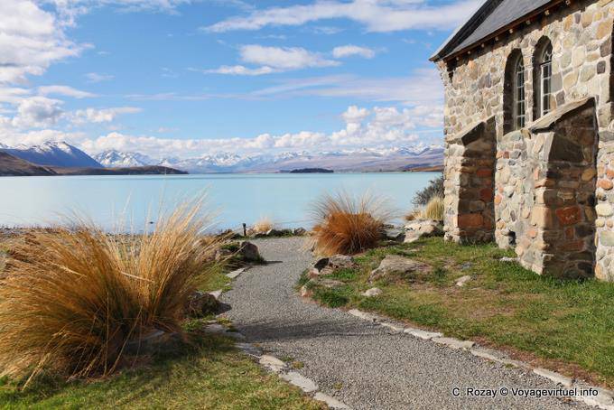 Igreja do Bom Pastor, lago Tekapo, Canterbury - Nova Zelândia