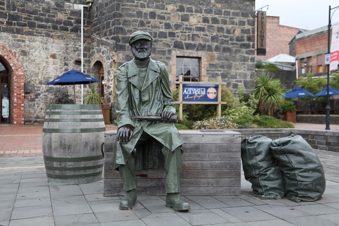 Capitão Henry Cain, pioneiros, Timaru, Canterbury - Nova Zelândia