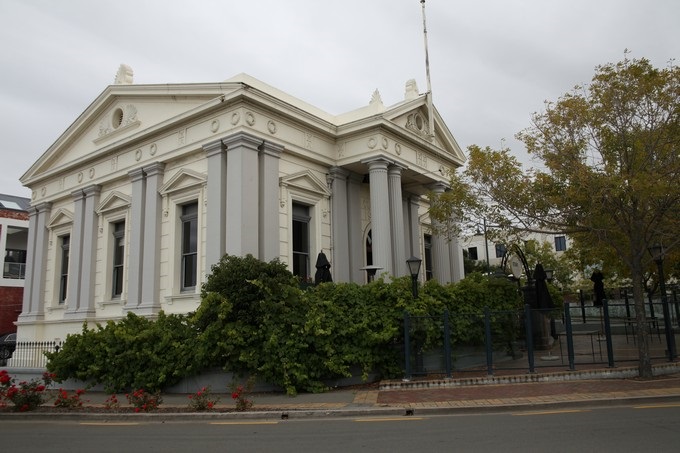 Timaru, Ângulo Cains Tce - Station Street, Timaru, Canterbury - Nova Zelândia