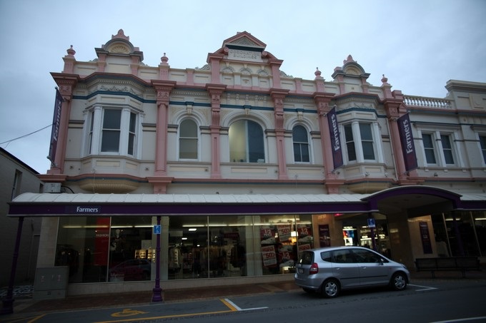 Agricultores buiding, Timaru, Canterbury - Nova Zelândia