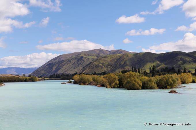 Waitaki River, Canterbury - Nova Zelândia