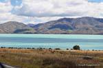 Lake Aviemore, Canterbury, Nova Zelândia.