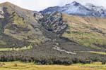 Paisagem, Mount Cook Road, Canterbury, Nova Zelândia.