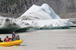 Visita Icy Tasman Lake, Canterbury, Nova Zelândia.