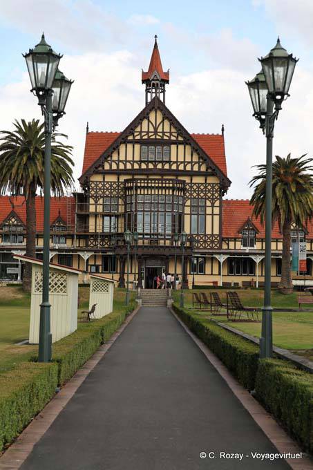 Vista Central, Rotorua Museum - Nova Zelândia