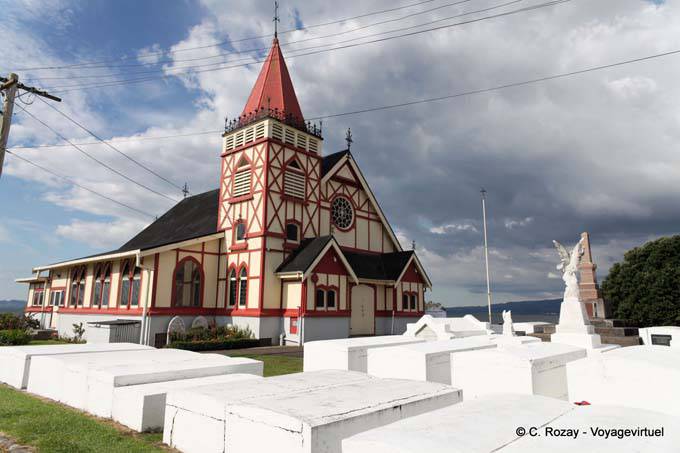 Cemetery, St Fés Igreja Anglicana, Rotorua - Nova Zelândia