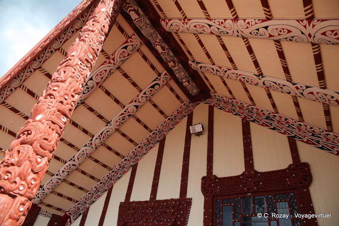 Meeting House, Tamatekapua, Rotorua - Nova Zelândia