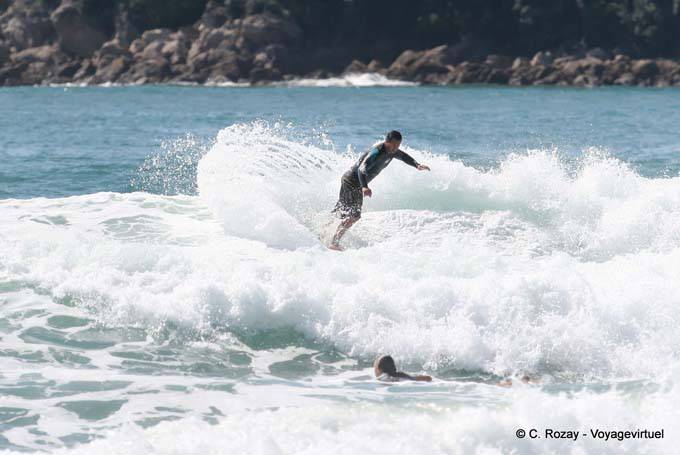 Waikato Region, Whangamata Beach Surf - Nova Zelândia