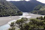 Motu River, East Cape, Nova Zelândia.