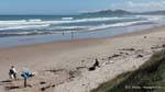 Okitu Beach, East Cape, Nova Zelândia.