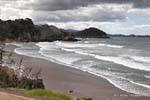 Matapouri baía Tutukaka, Northland Matapourri, Nova Zelândia.