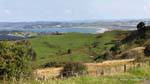 Paisagem, Cape Rodney, Northland, Nova Zelândia.