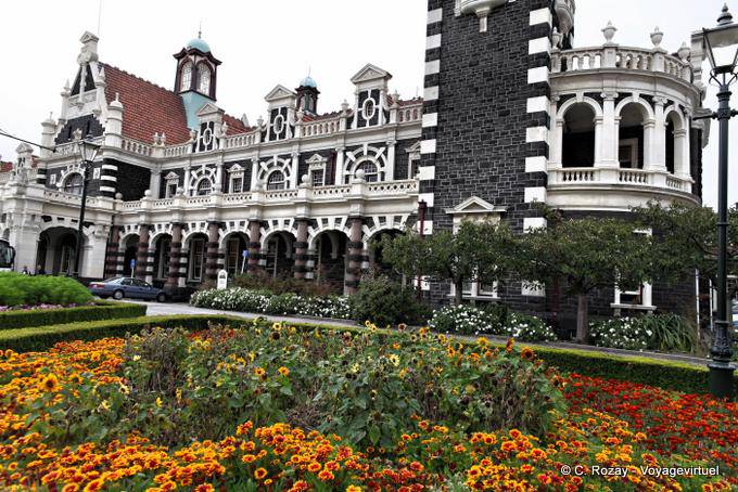 Renaissance Revival arquitetura, Estação Ferroviária de Dunedin, - Nova Zelândia