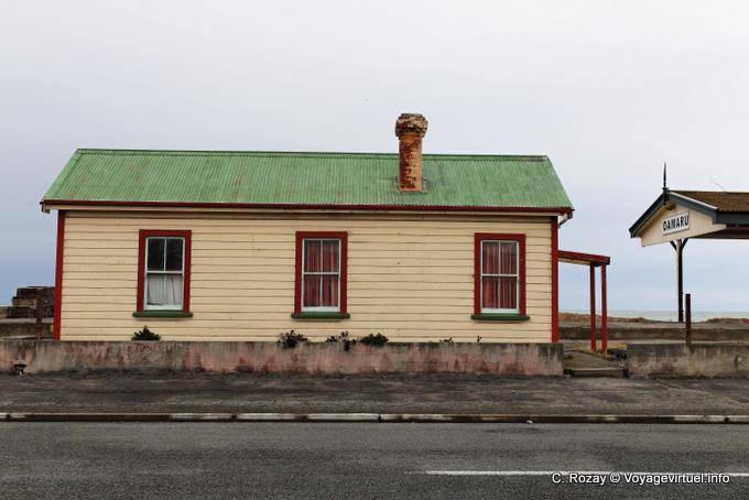 Anexo à antiga estação de trem, Oamaru, Otago - Nova Zelândia