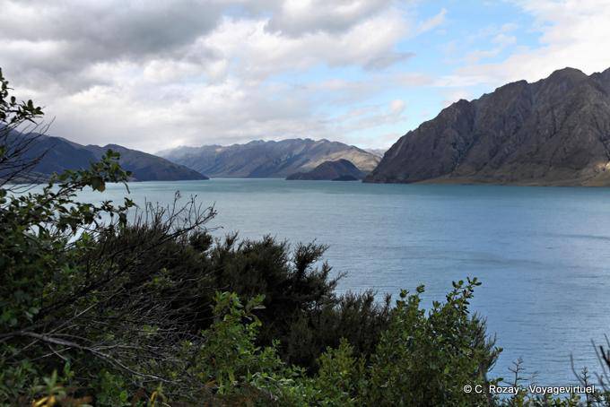 Ilha de prata Branch, Lake Hawea, Southland - Nova Zelândia