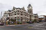 Dunedin, Law Courts Stuart Street, Otago, Nova Zelândia.