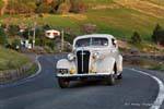 Um velho Chevrolet em perfeitas condições, península de Otago Dunedin Old Car, Nova Zelândia.