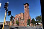 Italo-bizantino Primeira Igreja Presbiteriana Invercargill, Southland, Nova Zelândia.