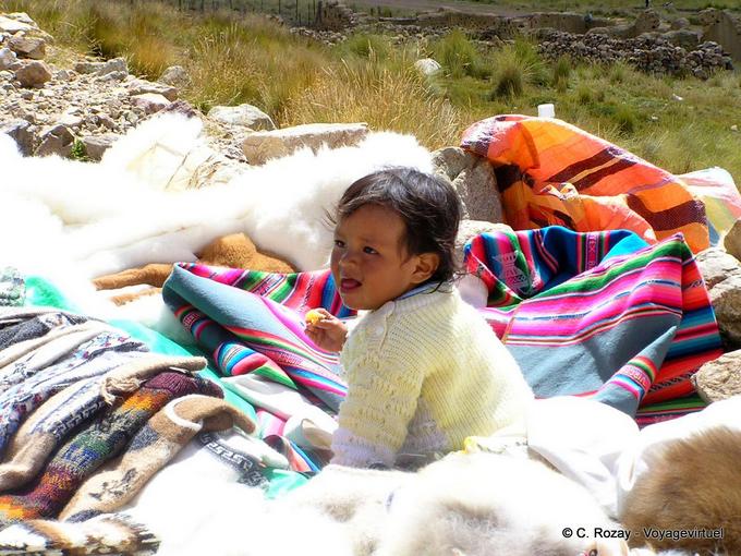 La Raya passar, ao pé da infância peruana Chimpulla -Peru