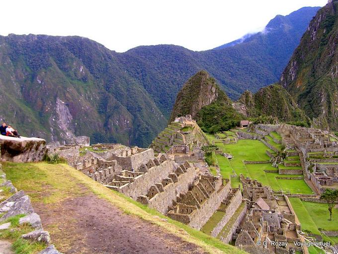 Bairro habitado up (Hanan), Machu Picchu -Peru