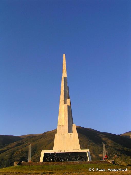 Ayacucho, marco da cidade de sangue, independência peruana -Peru