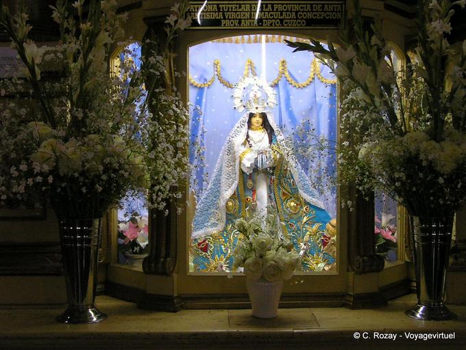 Virgem na Basílica de São Francisco de Assis, Lima -Peru