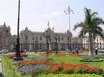 Plaza de Armas, centro histórico Lima, Peru.