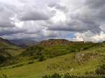 Paisagem Pukapukara (Puka Pukara), Peru.