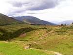 Panorama do Vale Sagrado, Peru.