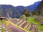 Bairro habitado up (Hanan), Machu Picchu, Peru.