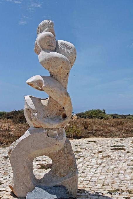 Escultura, Fortaleza de Sagres - Portugal