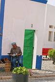 Mértola, o vendedor de sapato, Portugal.