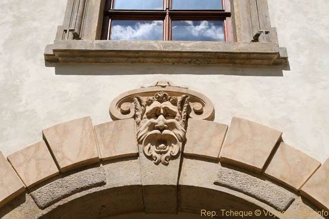 Gueule de pierre, Palais Wallenstein, Parlament Letenska - Praga, República Checa